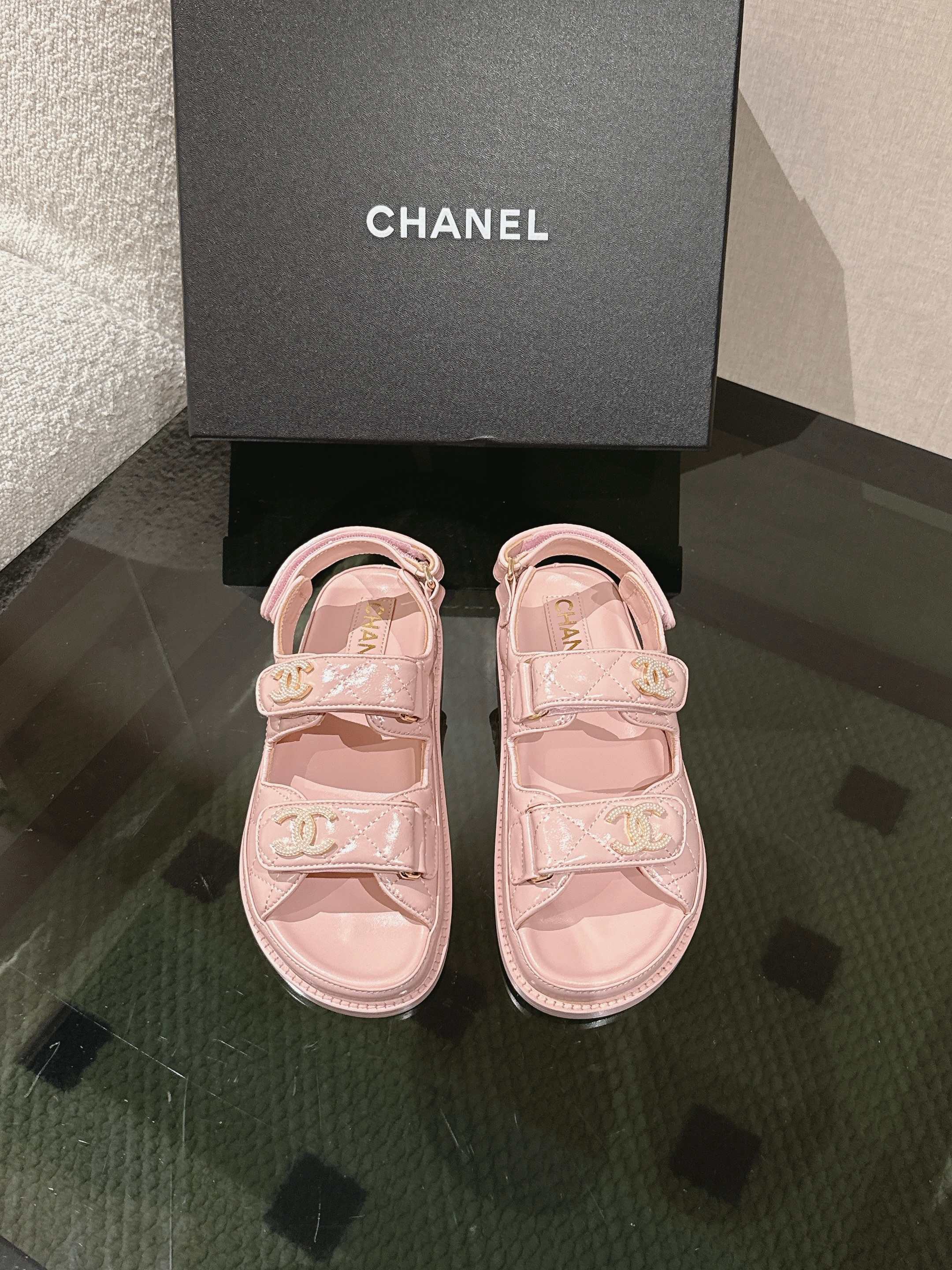 Chanel 25s Sandals