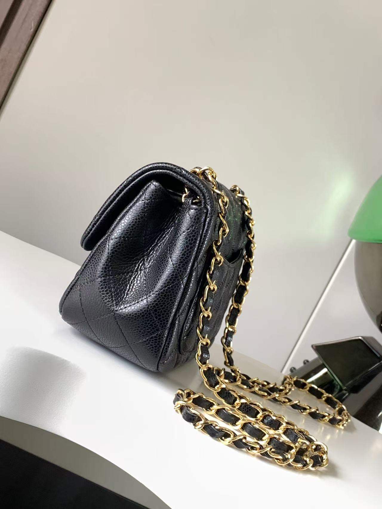 Chanel CF Caviar Bag 17