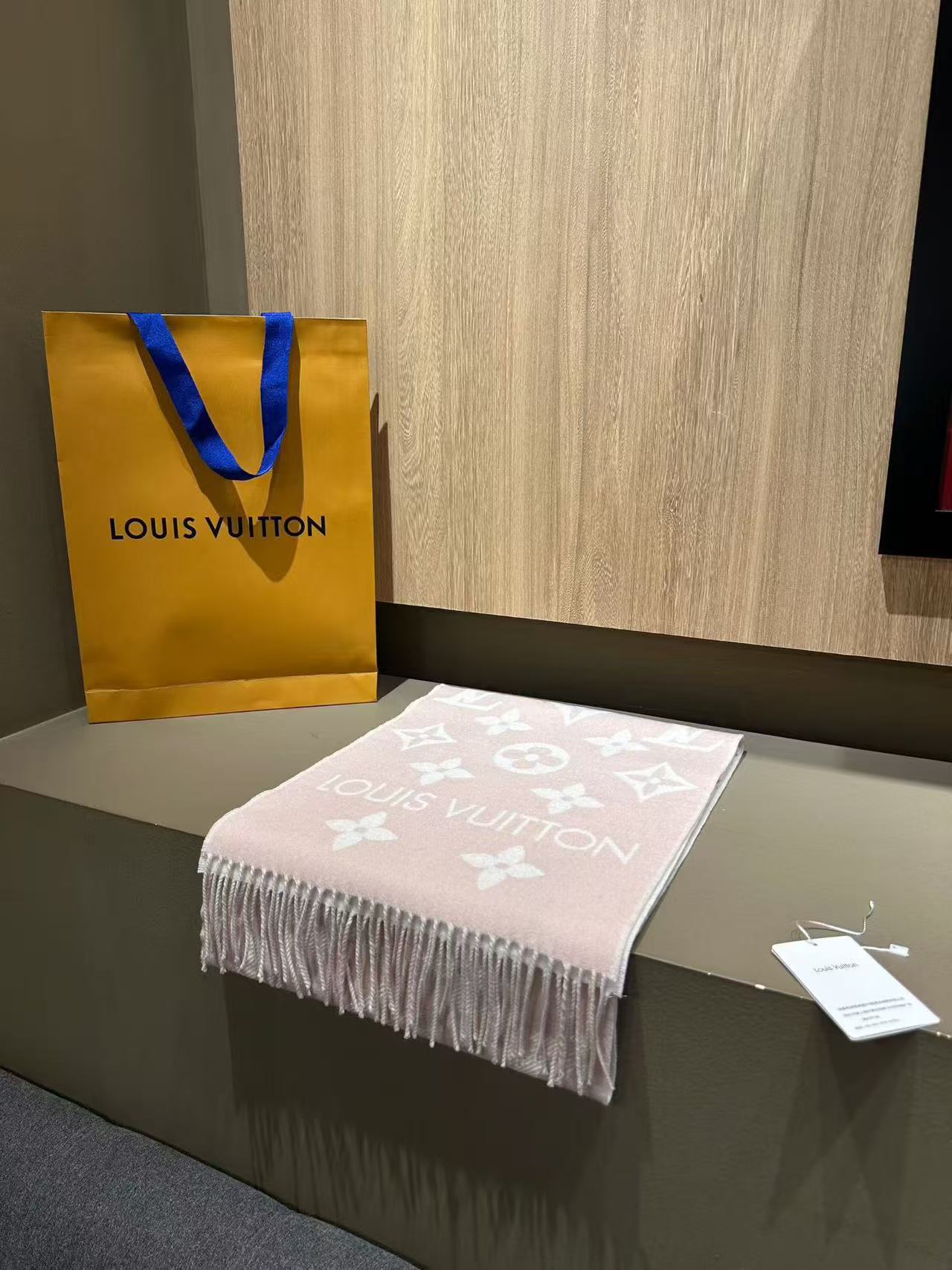 LV Classic Monogram Long Scarf