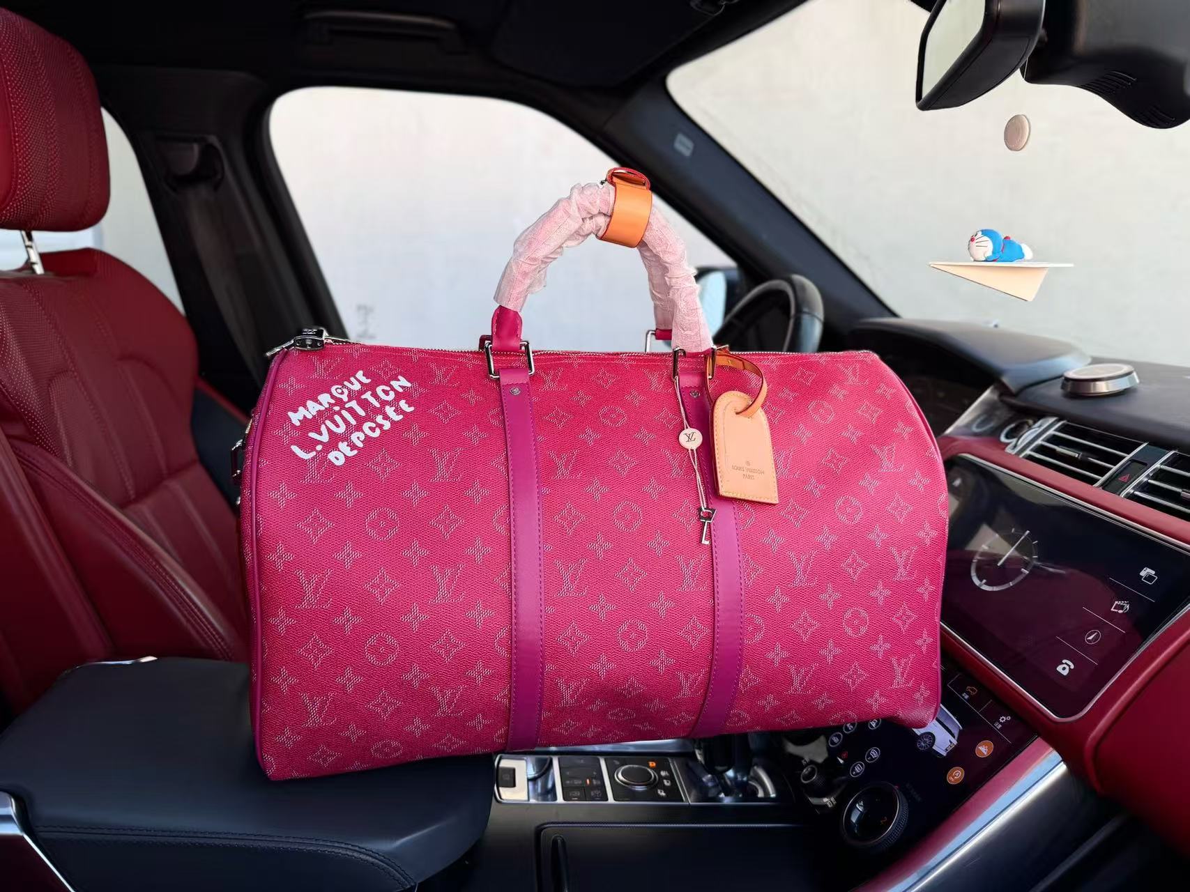 LV Keepall Bandouliere 50 Monogram Heritage