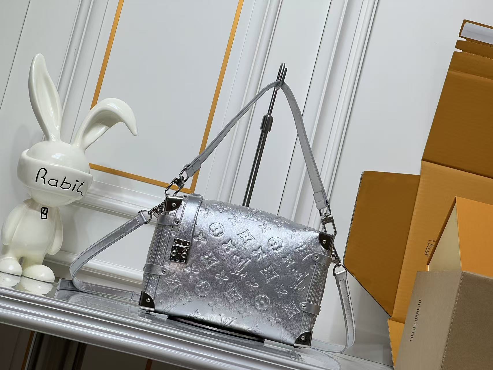 LV Side Trunk Medium Handbag