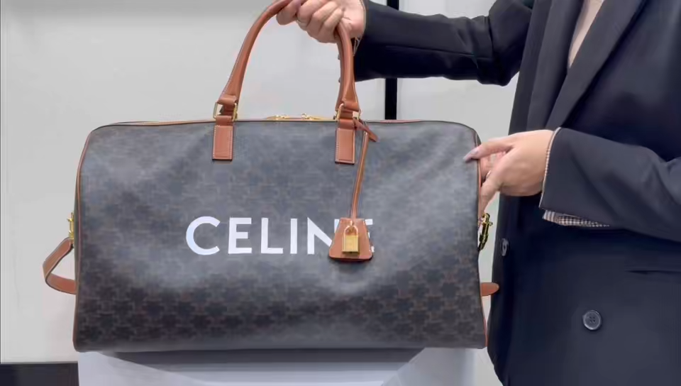 Celine Large Printed and Logo-Printed Travel Bag (Top Quality)