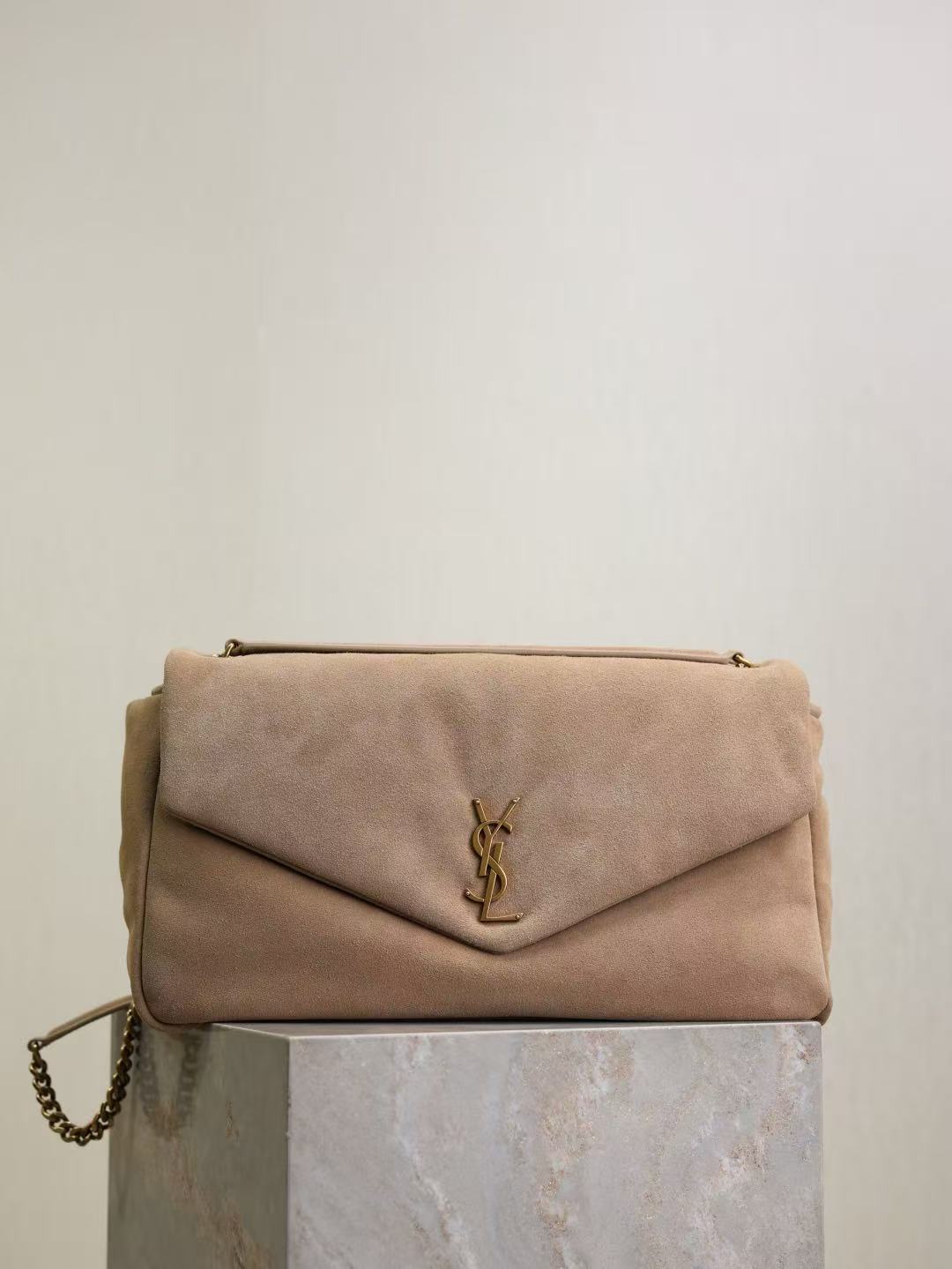 YSL Suede Chain Bag