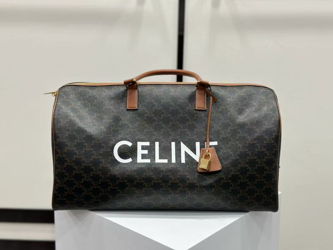 Celine Large Printed and Logo-Printed Travel Bag (Top Quality)
