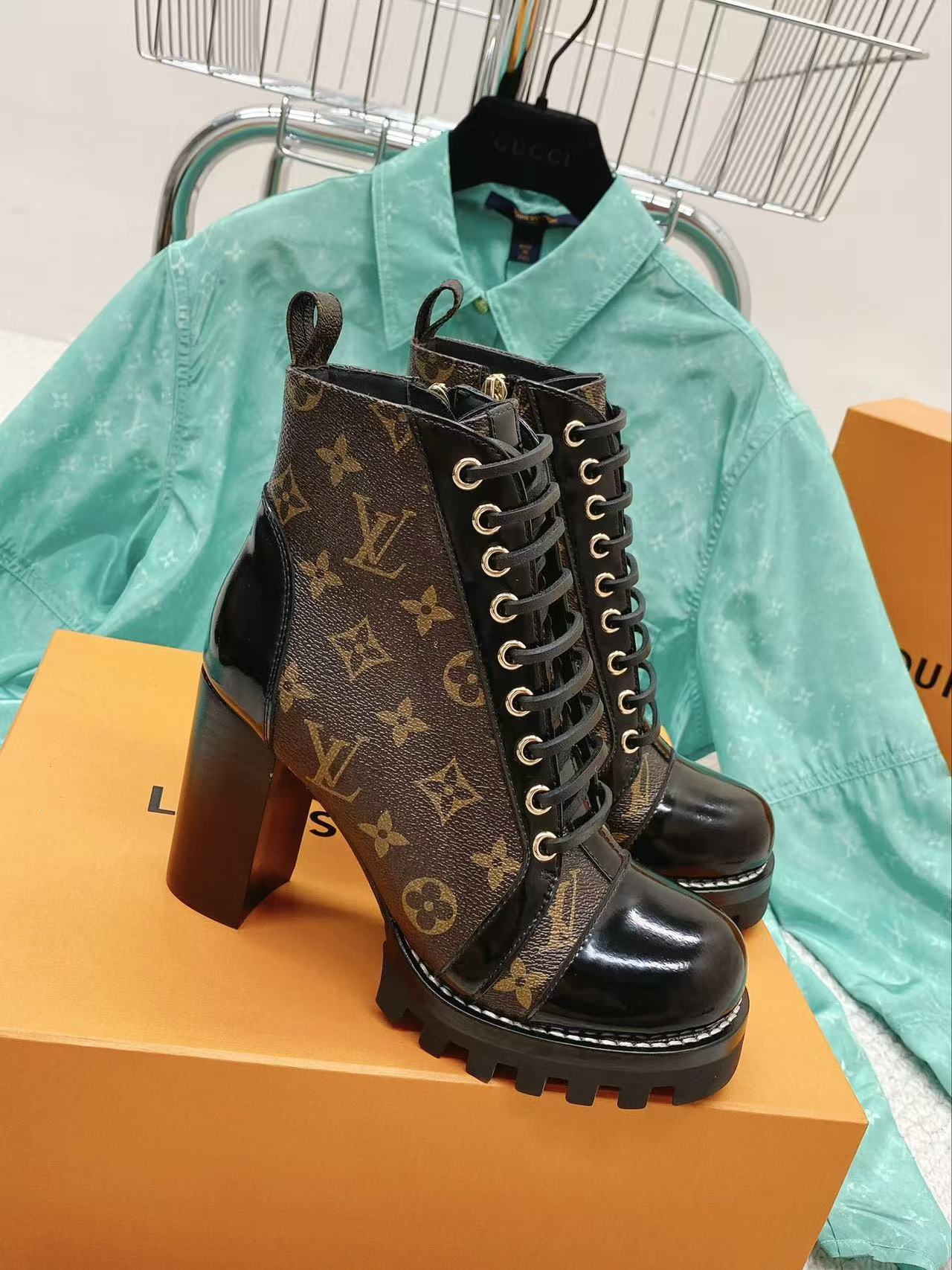 LV Star Trail Ankle Boot
