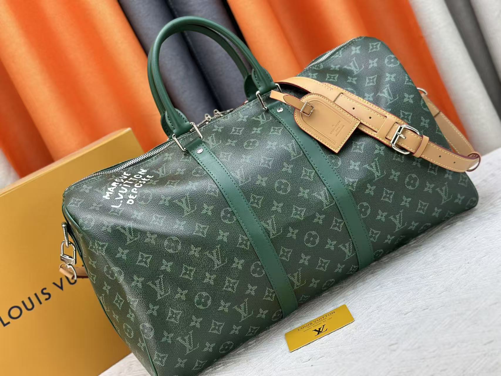 LV Keepall Bandoulière 50 Travel Bag