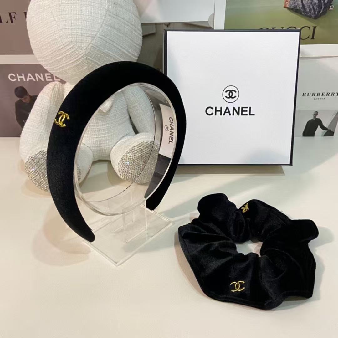 Chanel New Velvet Headband