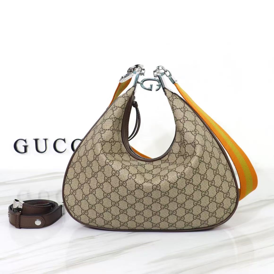 Gucci Attache Large Shoulder Bag