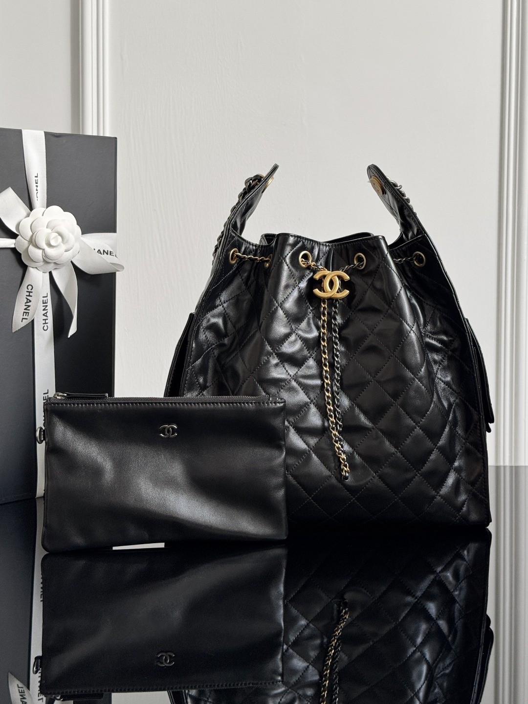 Chanel 25 Large Hobo Handbag