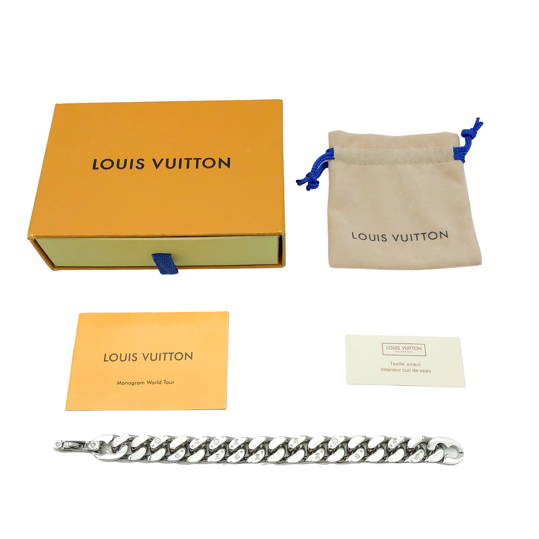 LV Cuban Link Bracelet