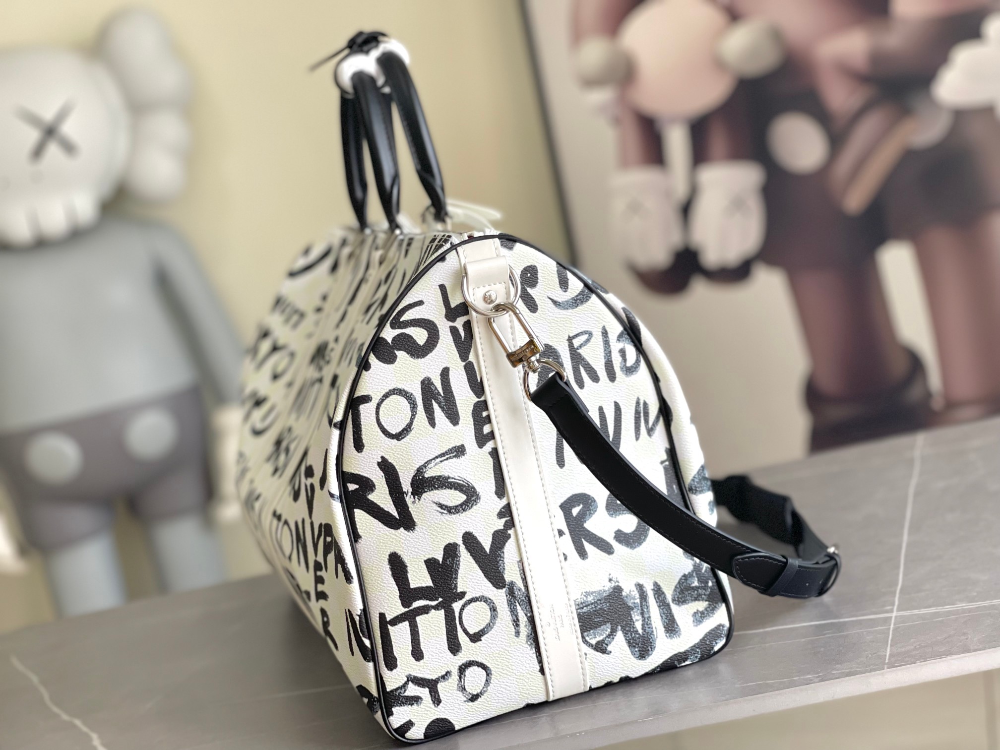 LV Keepall Bandoulière 50 Travel Bag