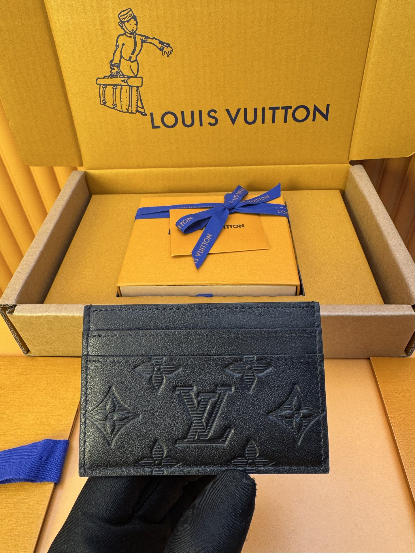 LV Double Card Holder