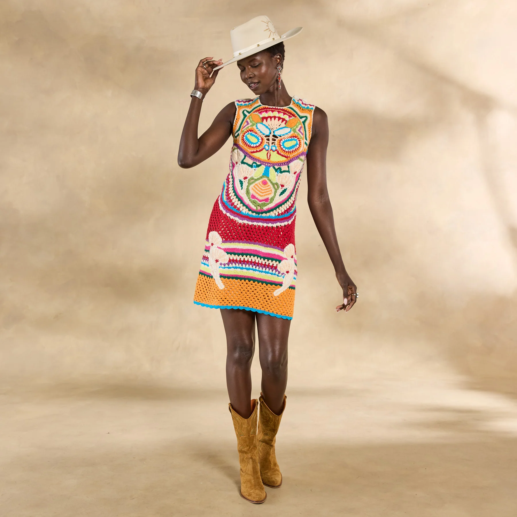 Shawna Crochet Dress