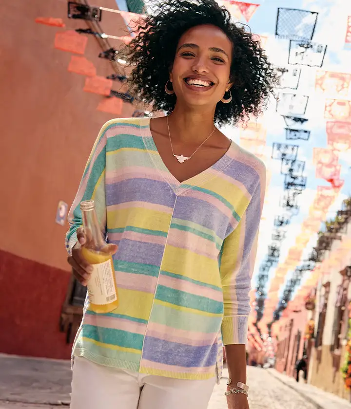 Johanna Striped Sweater