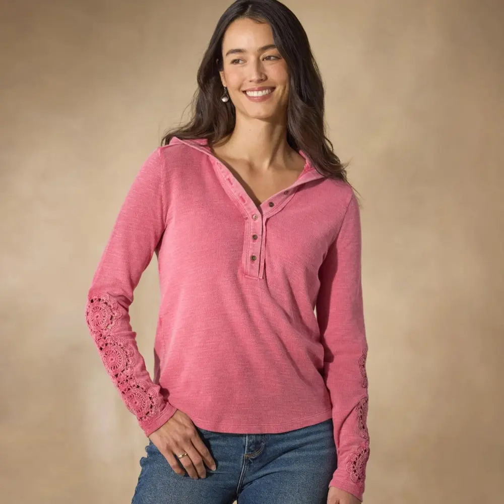 Caitlin Crochet Hoodie