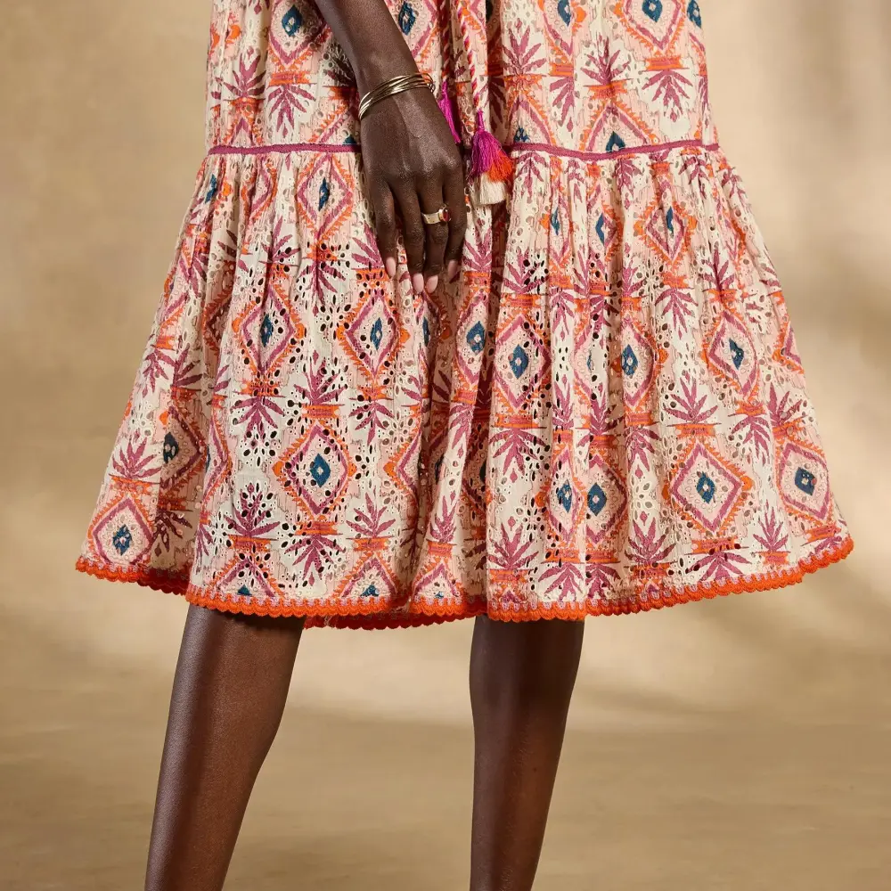 Annetta Eyelet Dress