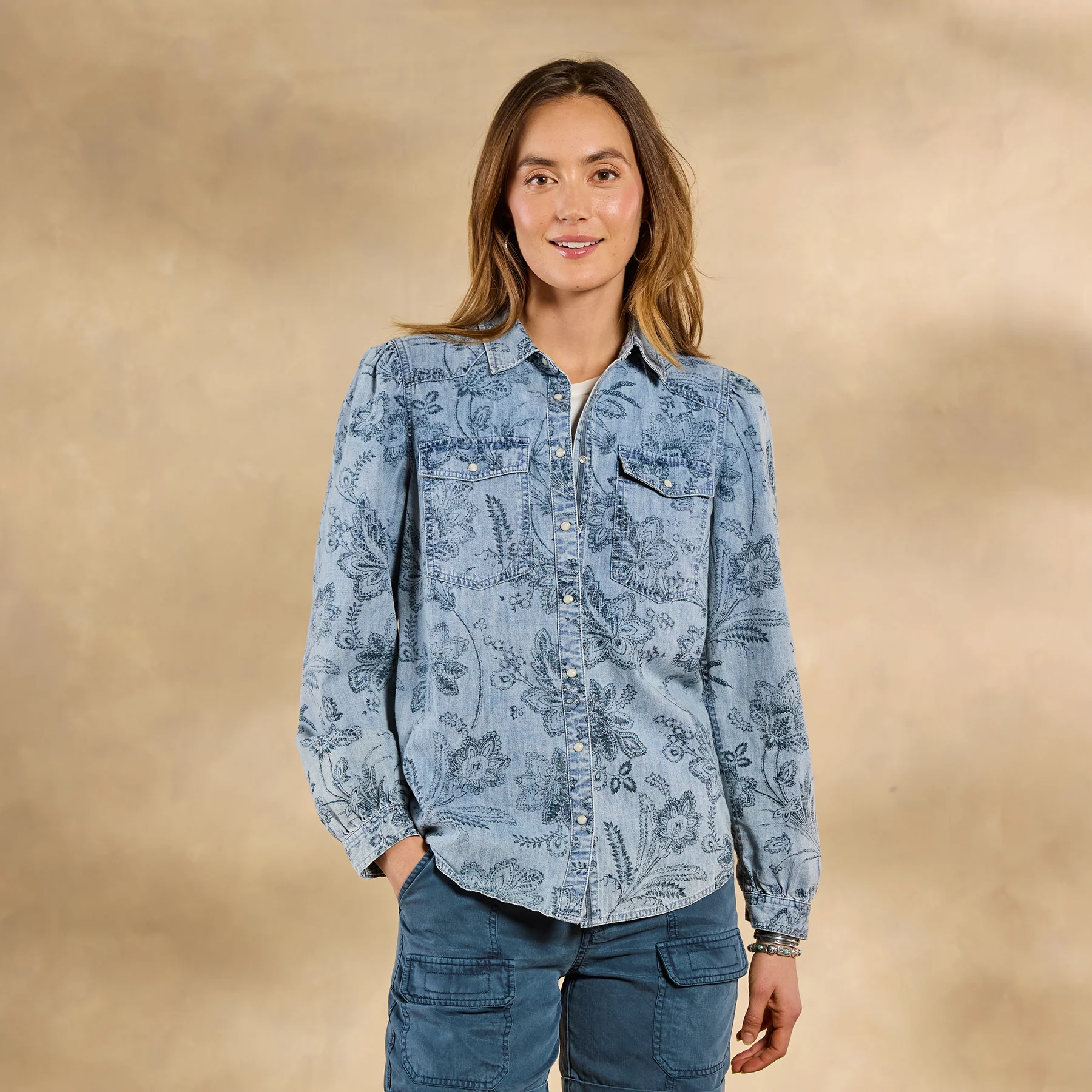 Floral Fountains Top Petite