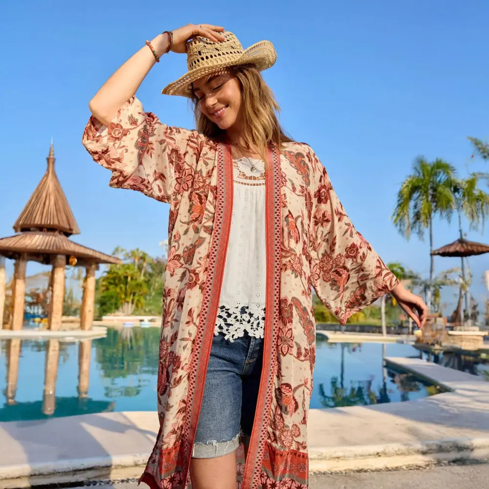 Marsala Kimono