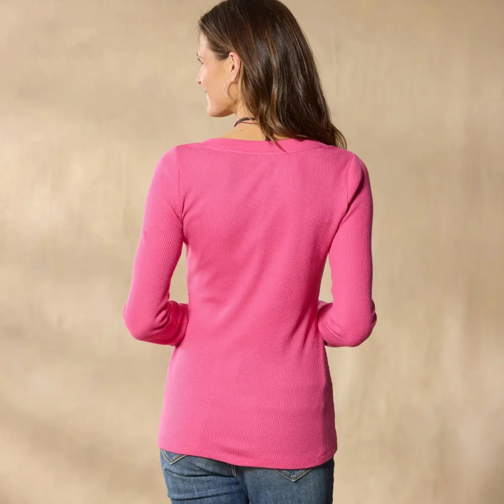 Voyager  V-Neck Thermal, Petite