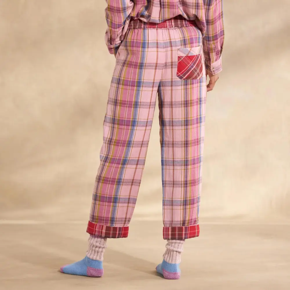 Martina Plaid Pajama Bottoms
