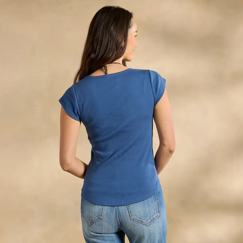 Morena Ribbed Tee