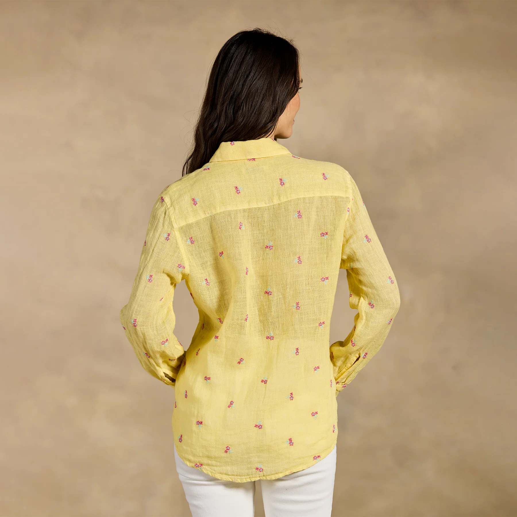 Breezy Blossoms Linen Shirt