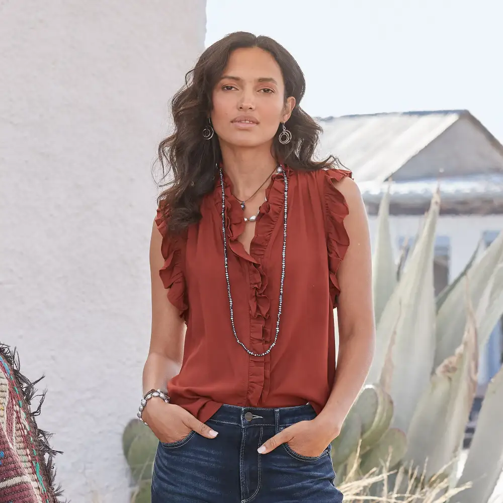 Milla Ruffle Top