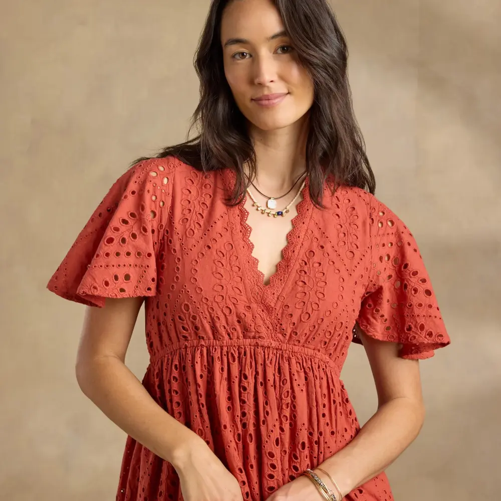 Avellino Eyelet Dress