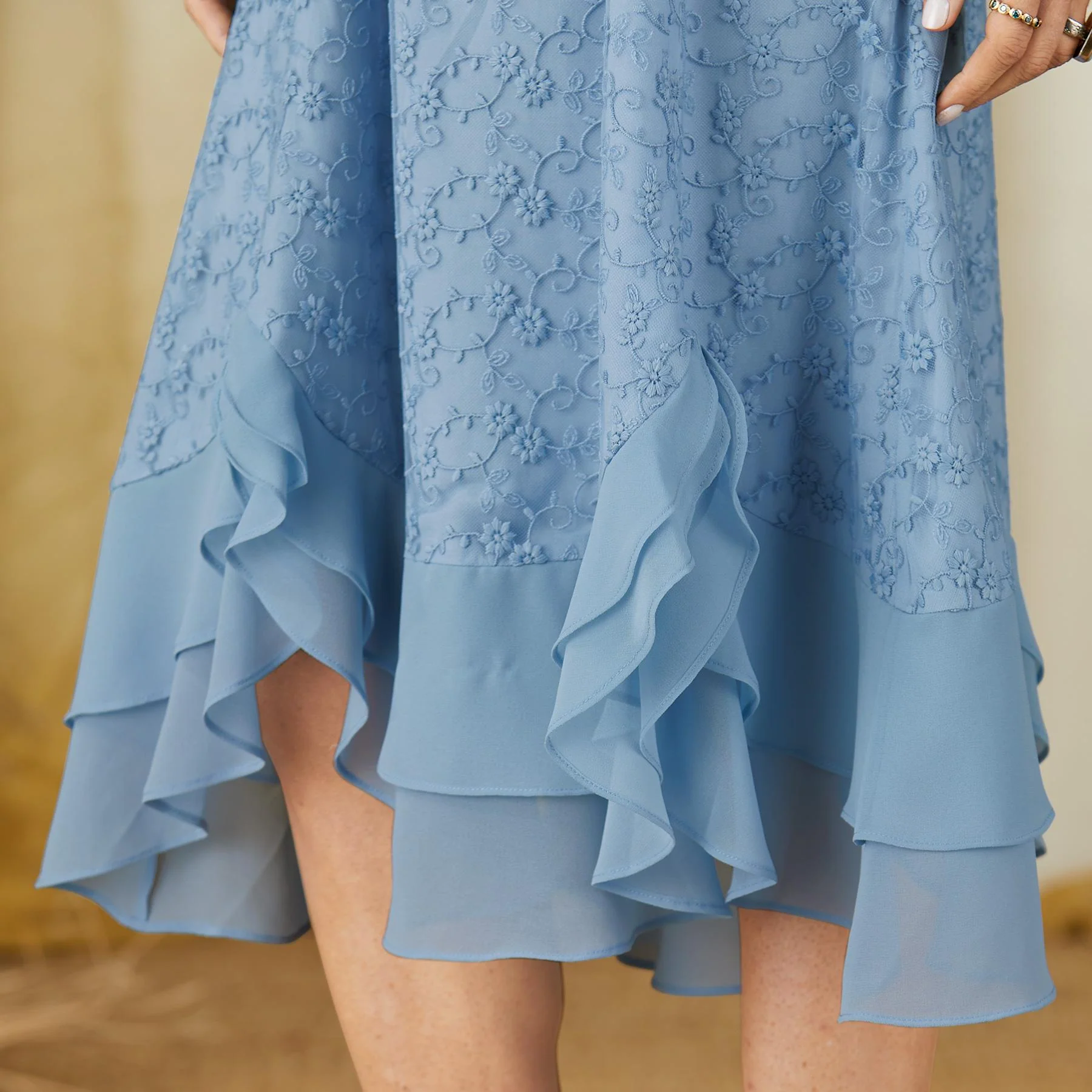 Harlow Glamour Dress, Petite