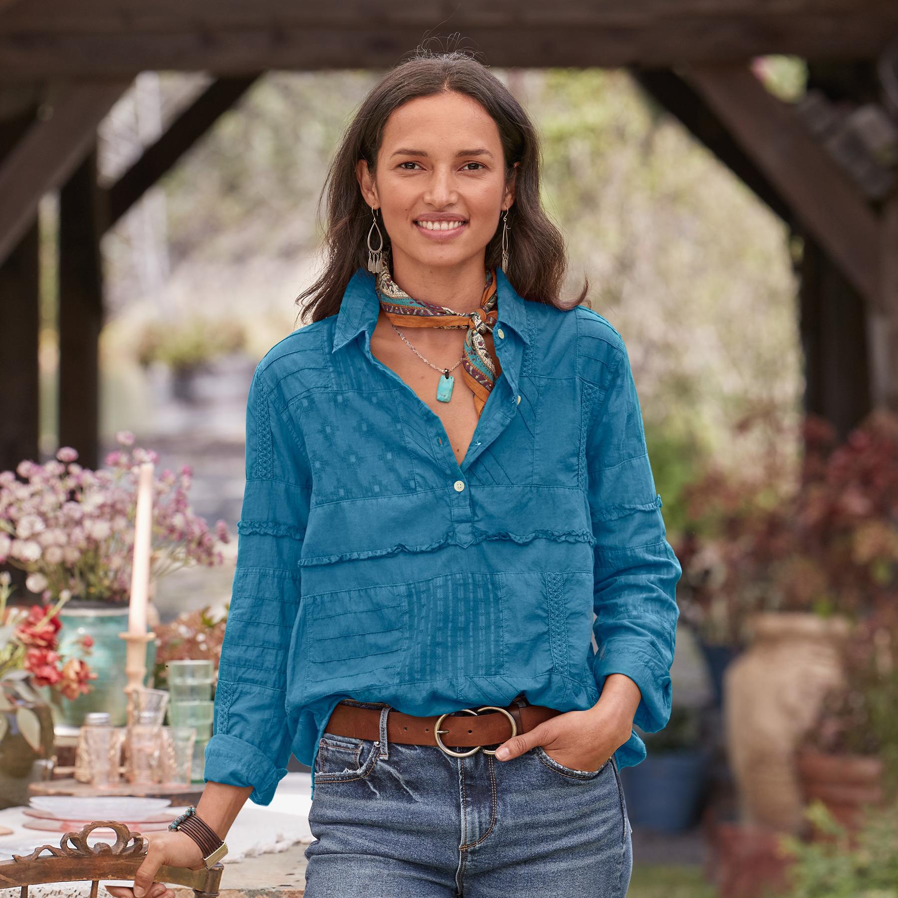 Stowe Patchwork Shirt