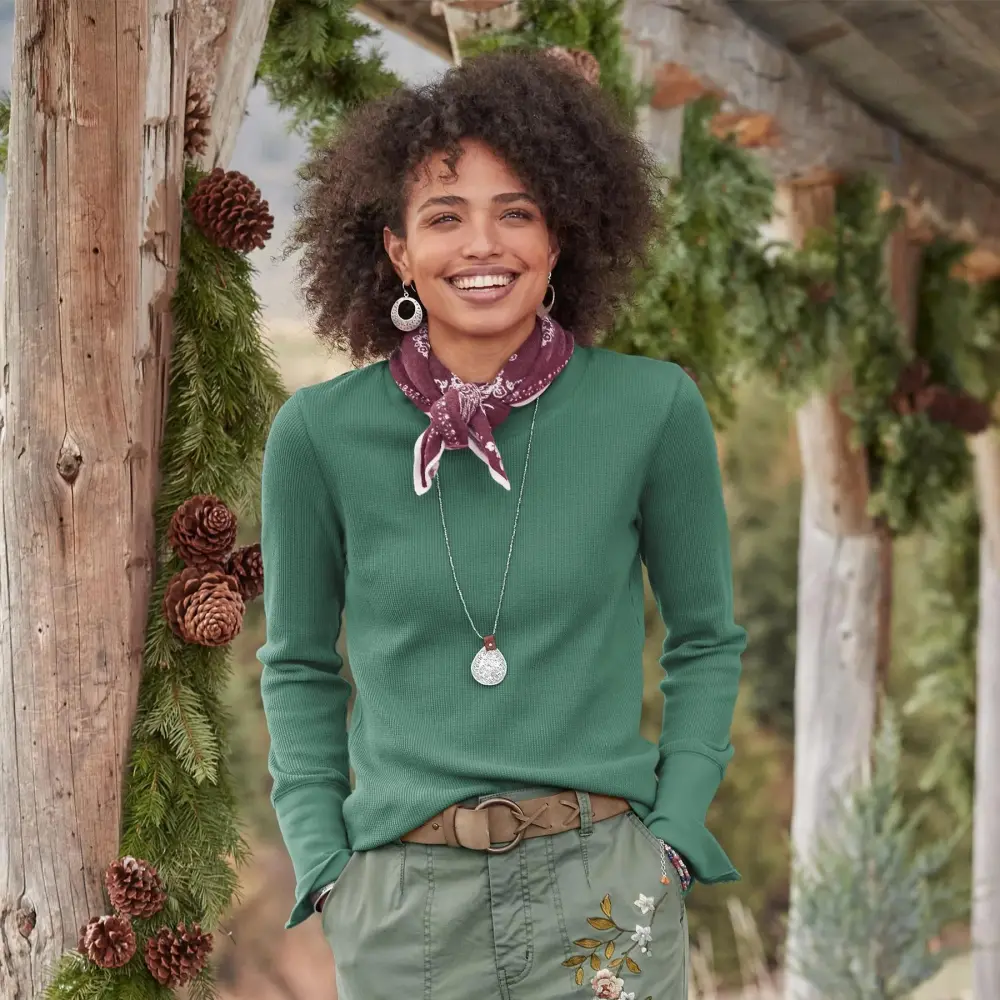 Crewneck Thermal, Petite