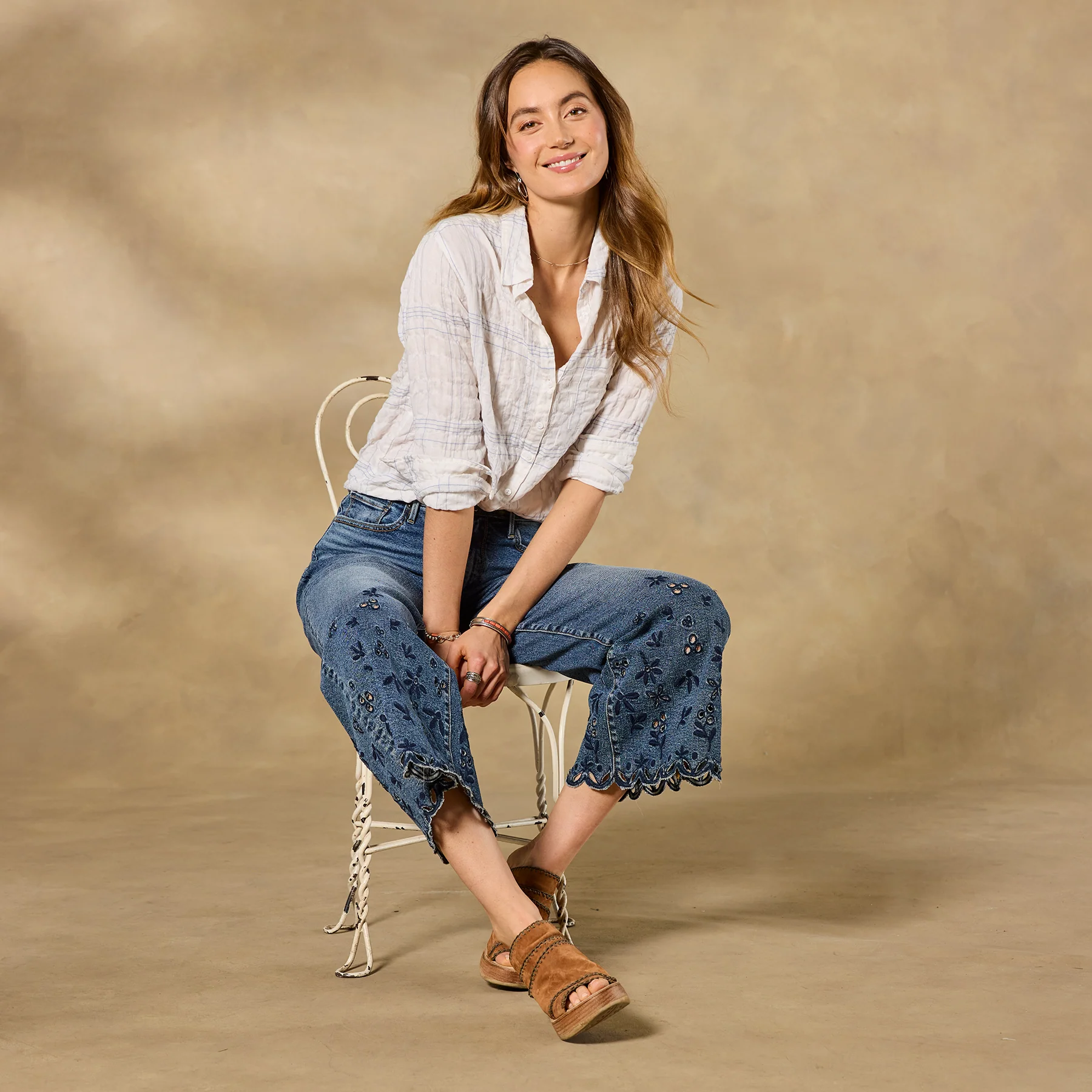 Elodie Button Down Shirt