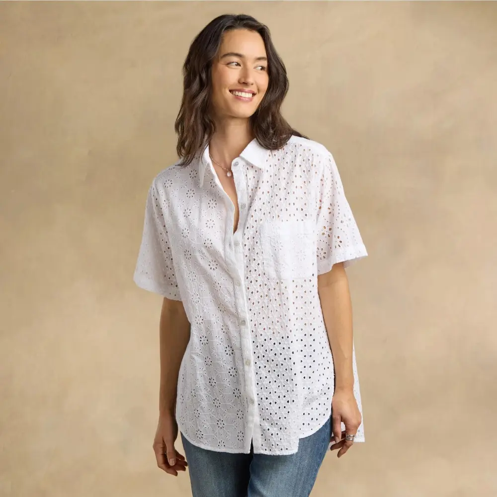 Tabitha Eyelet Shirt