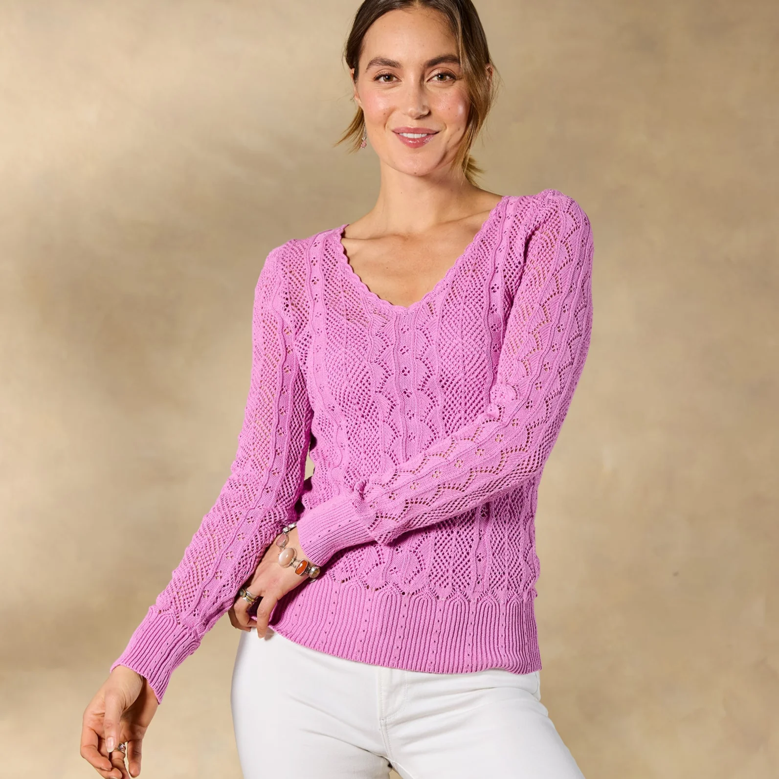 Meadow Mornings Sweater, Petite