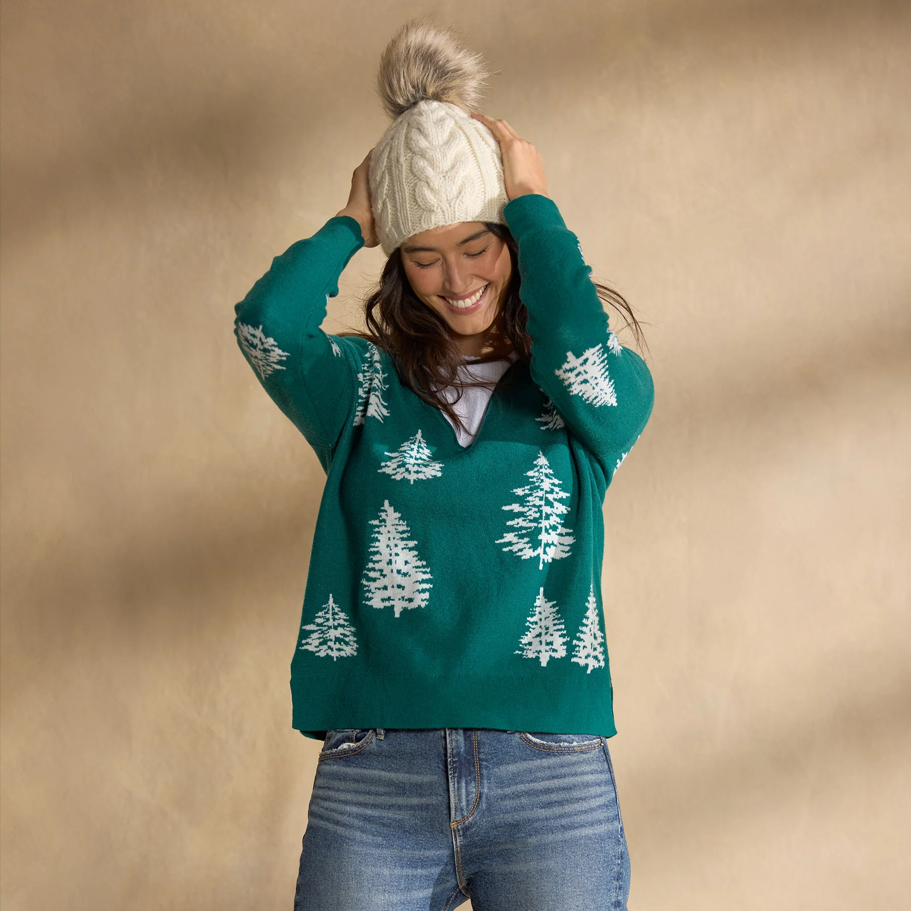 In The Woods Sweater, Petite