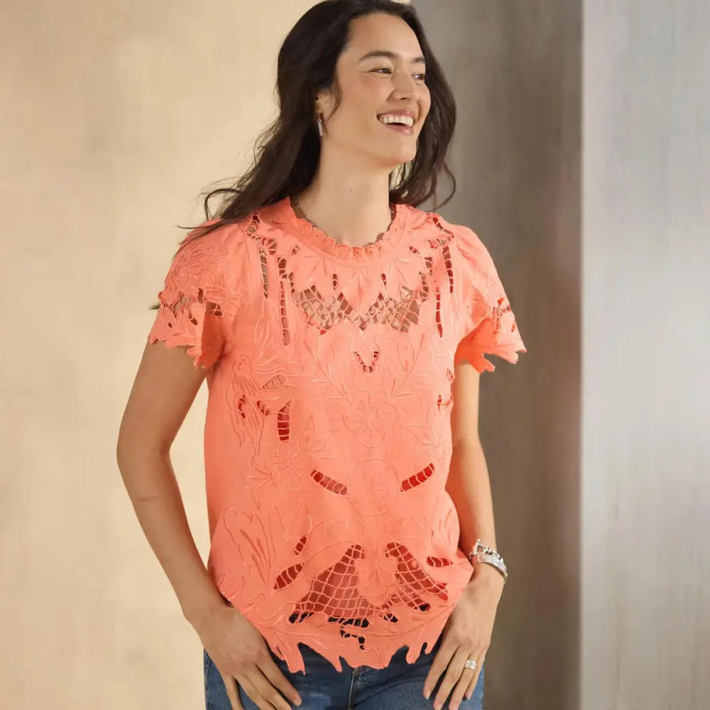 Ayre Lace Top, Petite