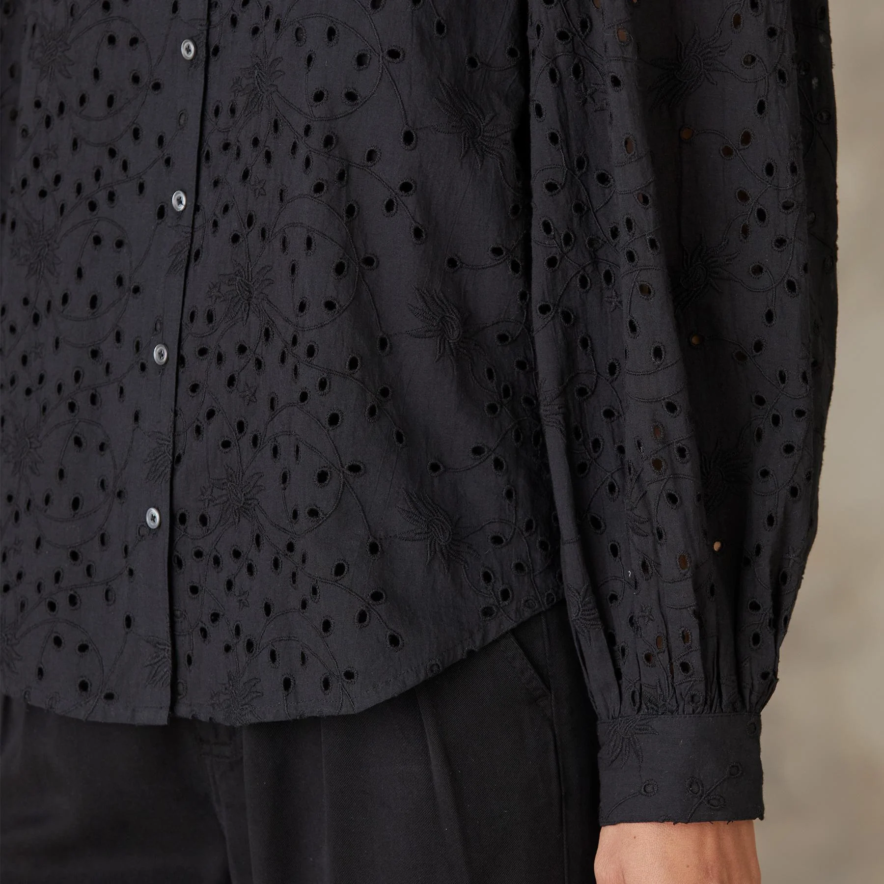 Celestine Eyelet Shirt