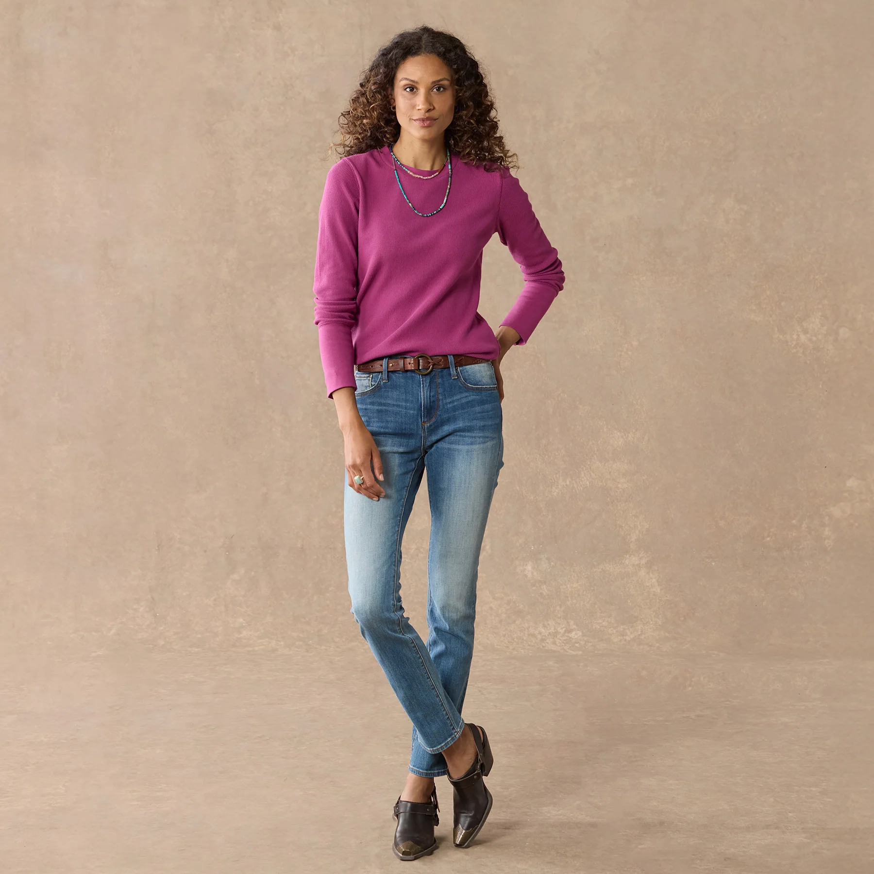 Crewneck Thermal, Petite