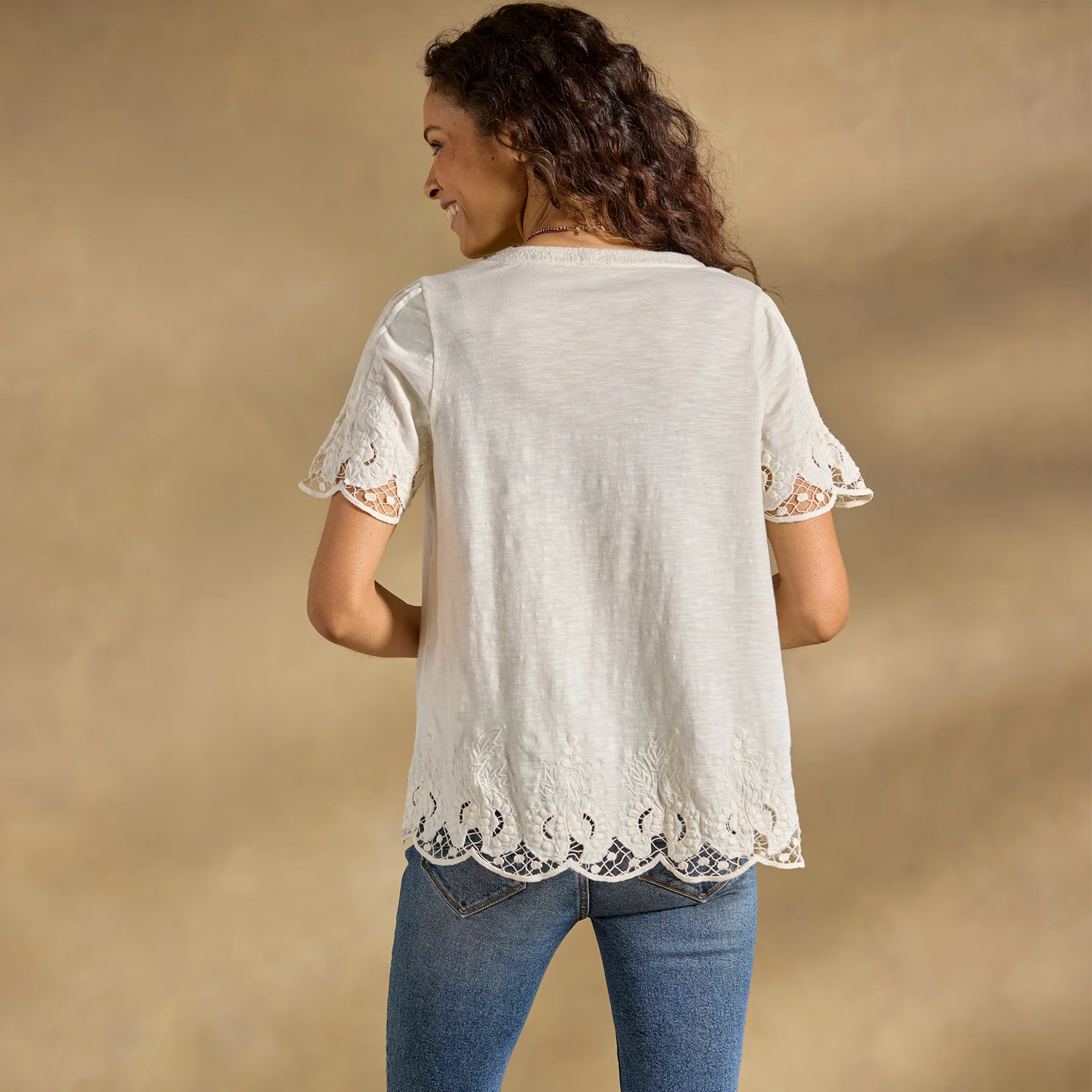 Garland Lace Top