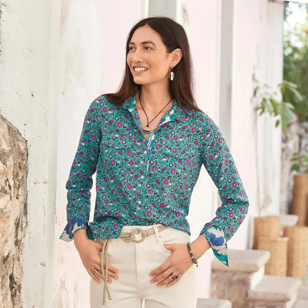 Floral Joy Top, Petite