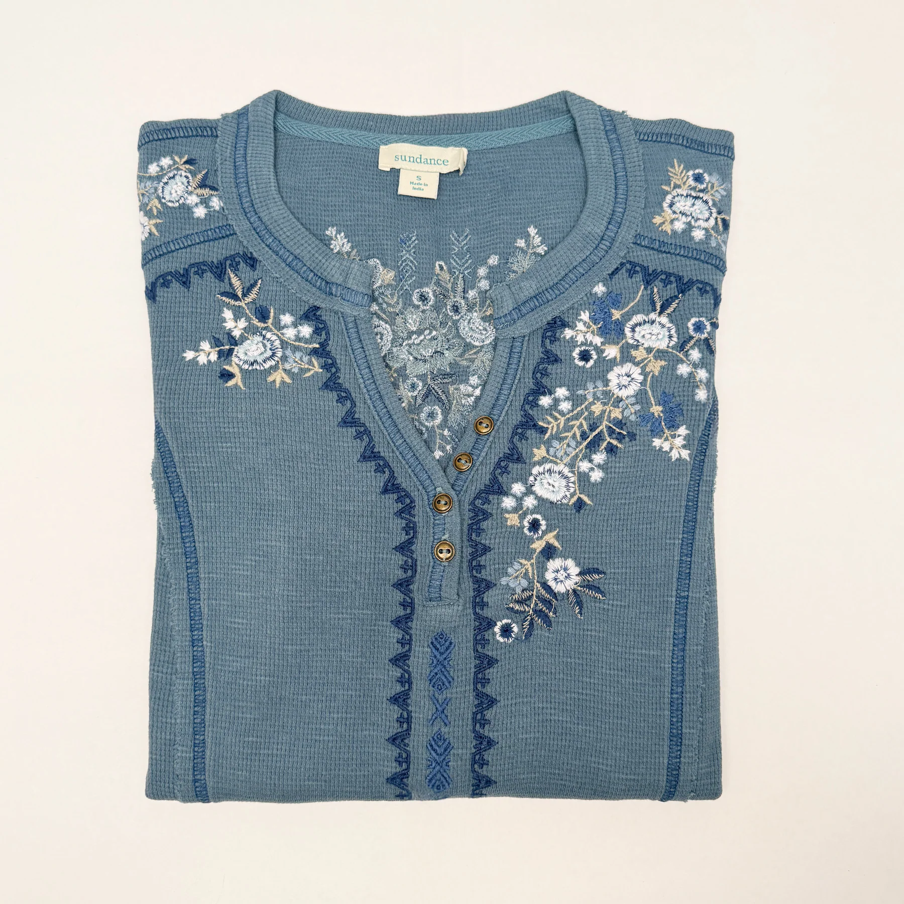 Fayette Floral Henley