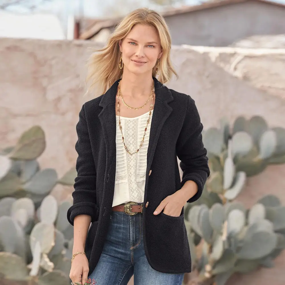 Ivy League Sweater Blazer