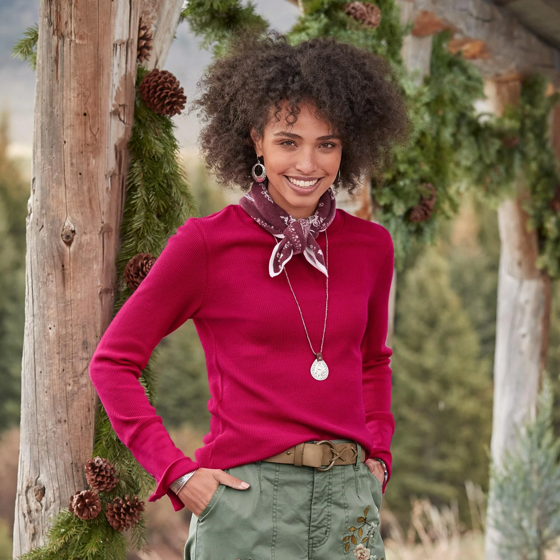 Crewneck Thermal, Petite