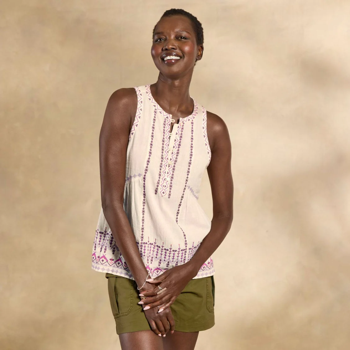 Tolouse Embroidered Tank