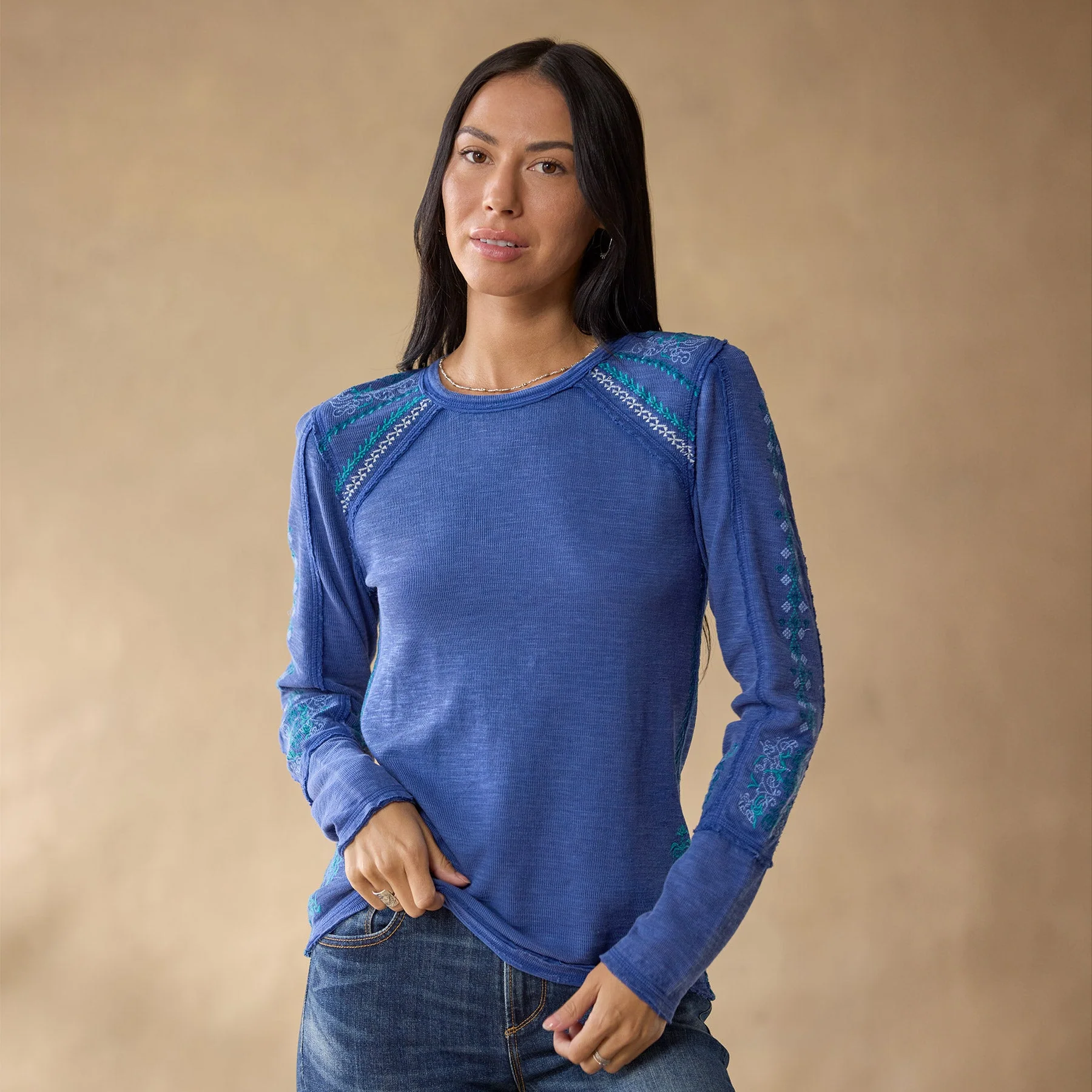 Snowflurries Thermal, Petite