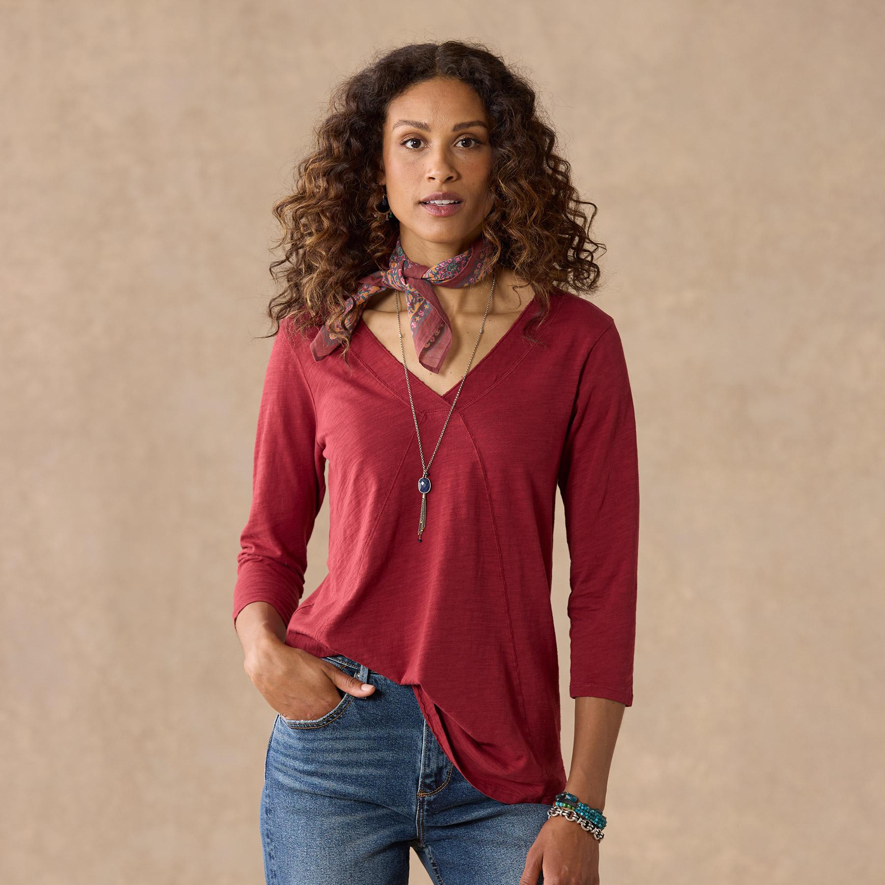 Everyday Essential Tee 3/4 Sleeve