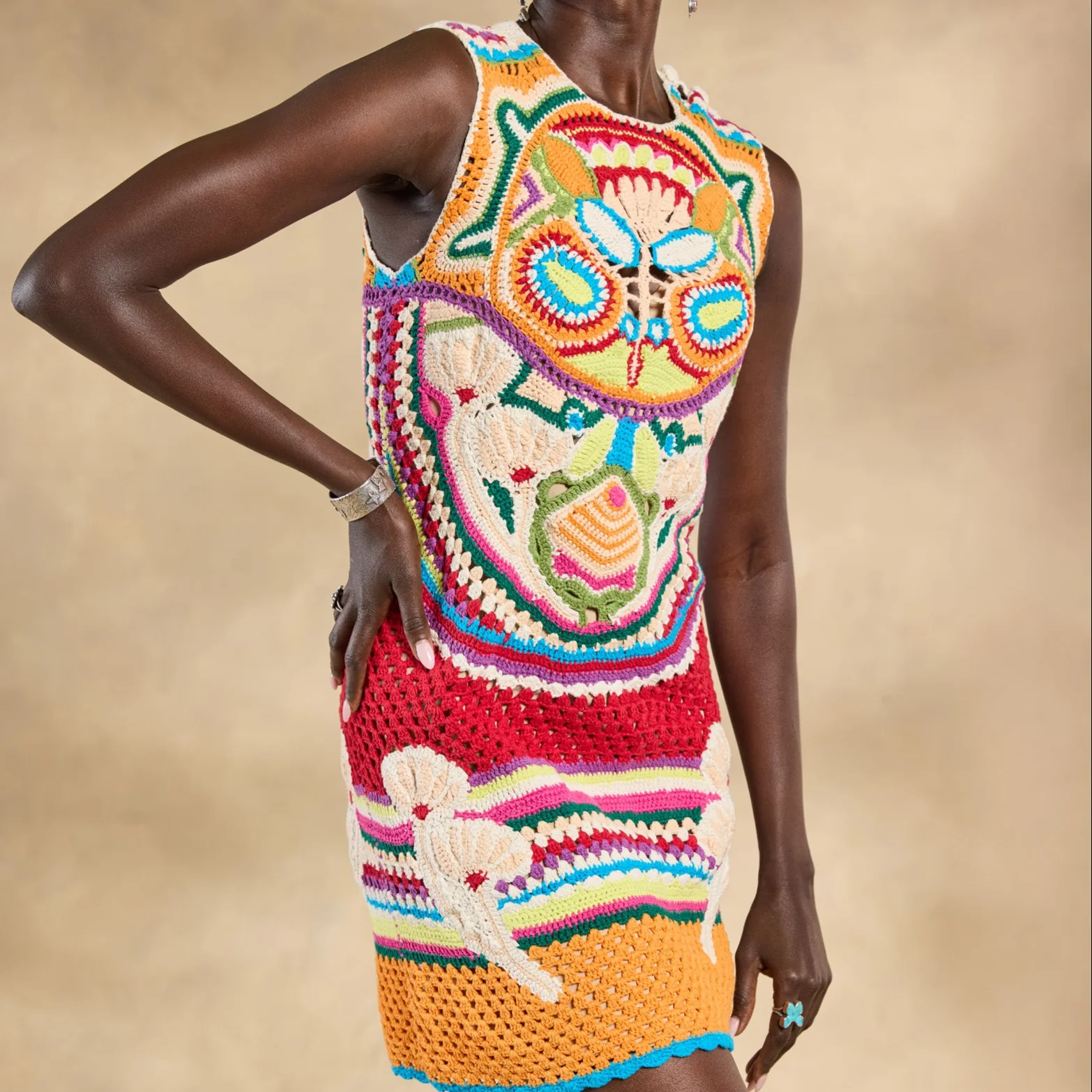 Shawna Crochet Dress