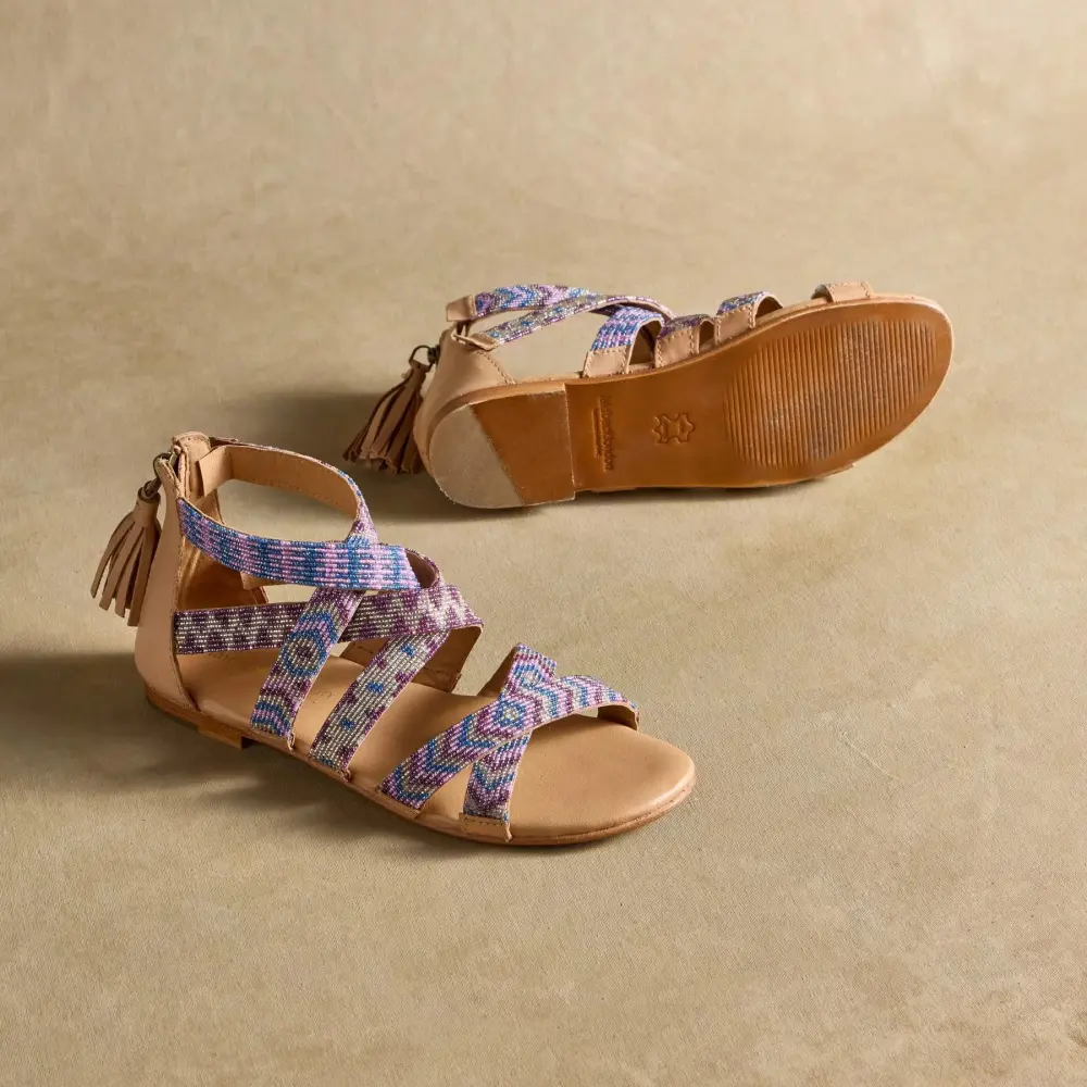 Beaded Paradise Sandals