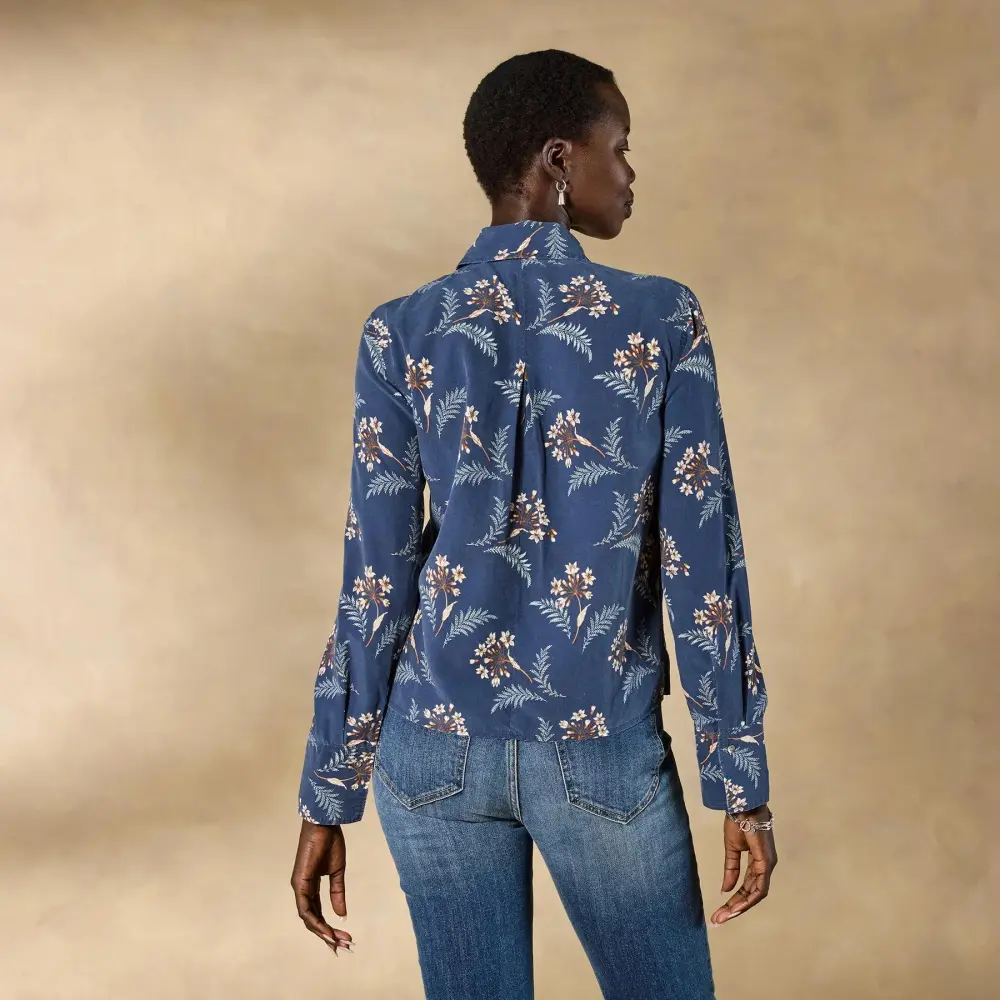 Ryleigh Mixed-Print Shirt