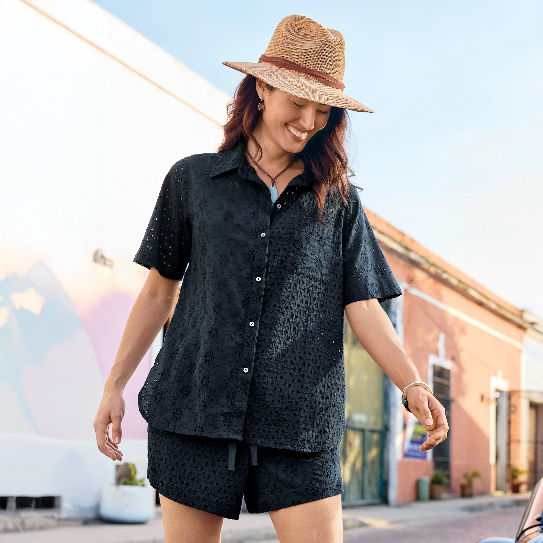 Tabitha Eyelet Shorts